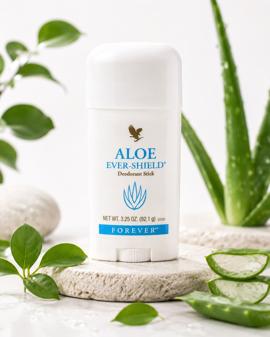 Aloe Ever-Shield deodorant stick with aloe vera
